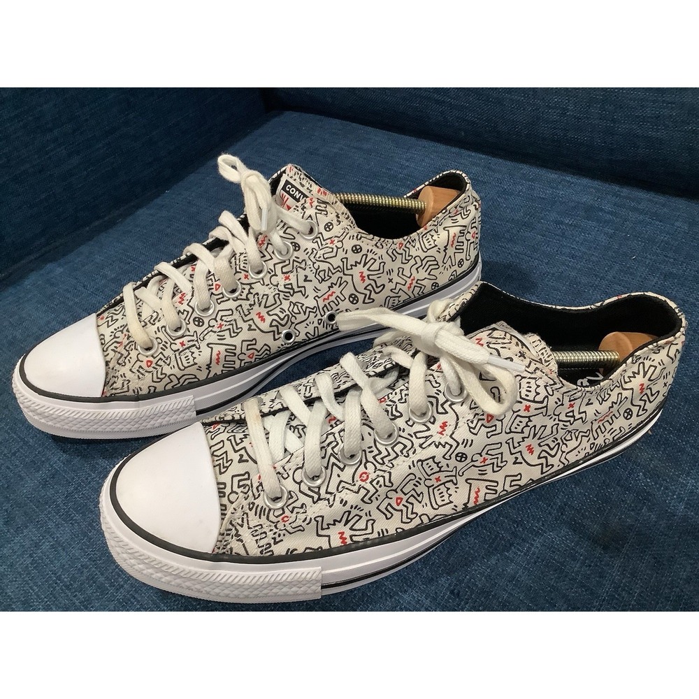 Converse Keith Haring Chuck Taylor All-Star Sneakers Tennis Shoes  M 9.5 W 11.5 - Picture 3 of 6